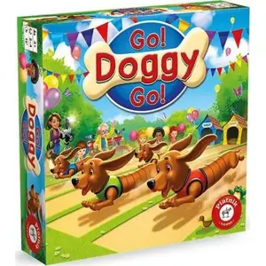 Настольная игра Piatnik Go Doggy GO! — семейная игра для детей, возраст не указан