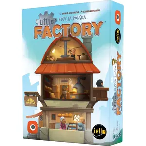Настольная игра Portal Games Little Factory — семейная стратегическая игра, компактное время партии