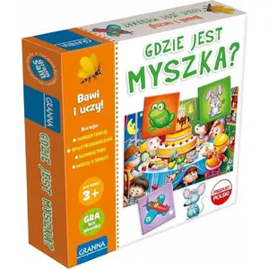 Galda spēle Granna Gra Gdzie jest myszka — ģimenes galda spēle no Granna