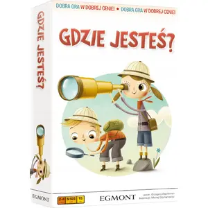 Настольная игра Egmont 'Gdzie Jesteś' — семейная игра от Egmont (MPN GXP-685066)