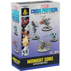 Board game expansion Atomic Mass Games Midnight Sons Affiliation Pack — Marvel: Crisis Protocol