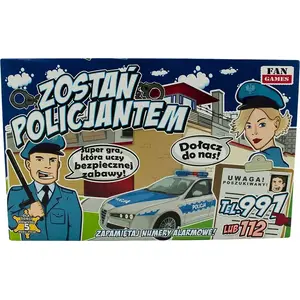 Board game Fan Games — Zostań Policjantem (family police-themed board game)