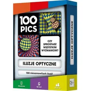 Настольная игра Rebel Gra planszowa 100 Pics: Iluzje optyczne — 100 изображений оптических иллюзий