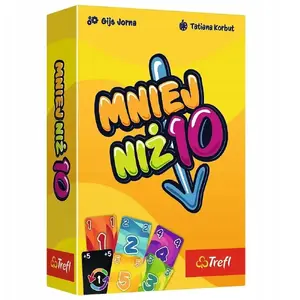 Board Game TREFL — Mniej niż 10 (family party game)