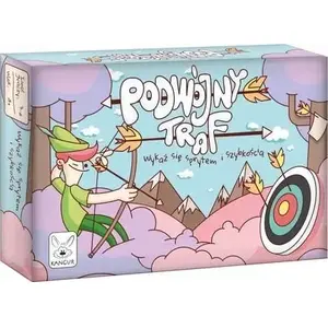 Board game Kangur Podwójny traf by Kangur — family tabletop game, Polish edition