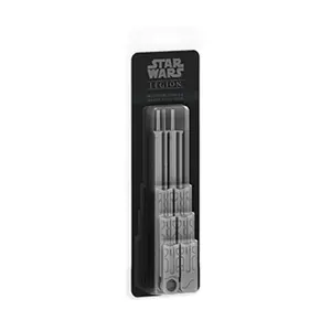Movement tray and range ruler pack, fantasy flight games Star Wars: Legion — grey, diameter 8.2 cm, width 26 mm, depth 232 mm