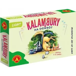 Настольная игра Alexander Kalambury na odwrót Light — парные шарады с рисованием и отгадыванием