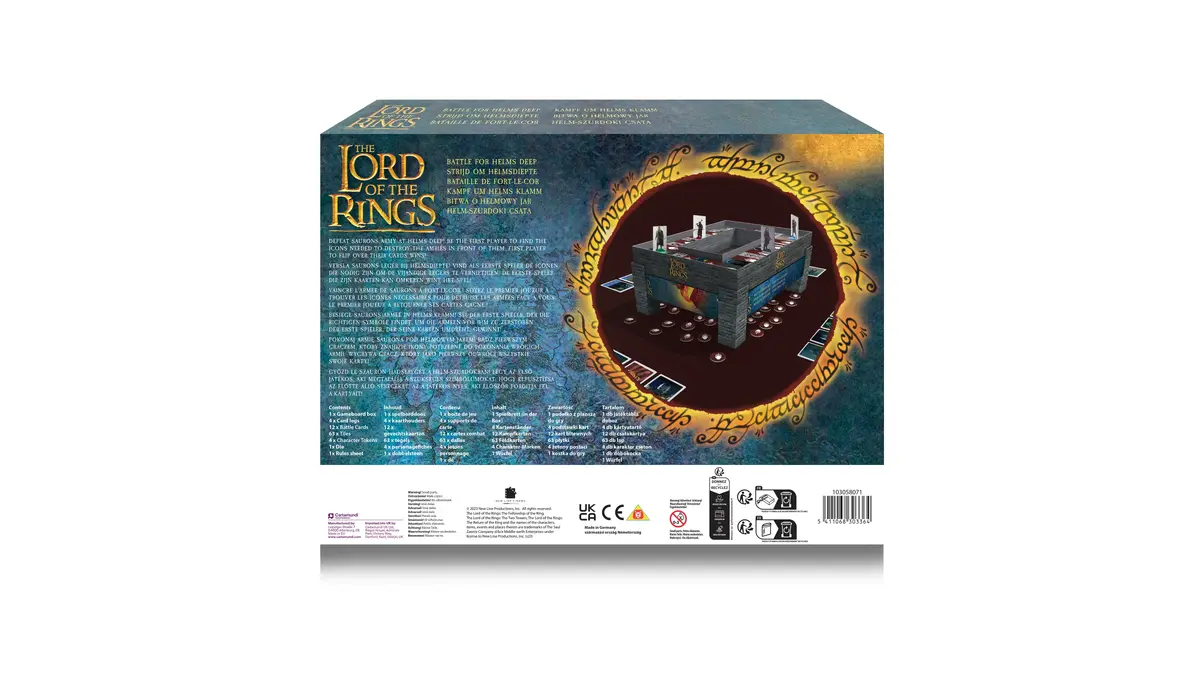 Cartamundi Shuffle Lord of the Rings: Battle for Helm's Deep Photo 3