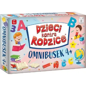 Board game Kangur OMNIBUSEK 4+ — family party game for children aged 4 and up