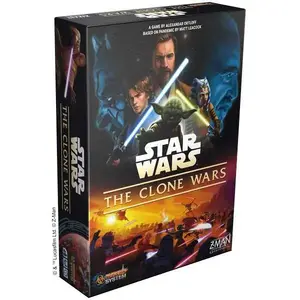 Galda spēle Star Wars Pandemic: The Clone Wars — kooperatīvā stratēģijas spēle, 14+