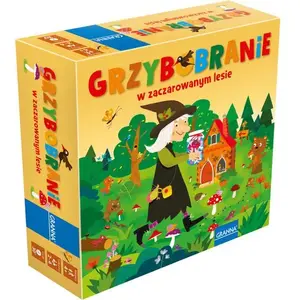 Настольная игра Granna Grzybobranie — семейная пошаговая игра, сбор грибов для детей