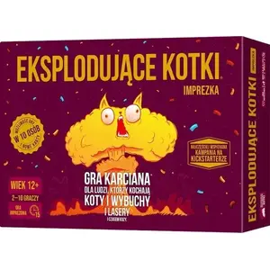 Galda spēle Rebel Gra Eksplodujące Kotki: Imprezka (klusā versija)