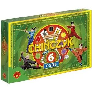 Board game Alexander Chińczyk for 6 players — classic race game, family tabletop play
