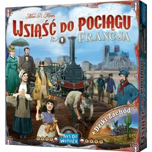 Дополнение для настольной игры Rebel — Wsiąść do Pociągu: Франция и Дикий Запад (дополнение)