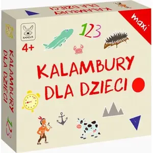 Настольная игра Kangur Kalambury dla dzieci maxi — семейные шарады для детей
