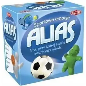 Board game TACTIC Alias Sportowe emocje – party word-guessing game, team play, ages 10+