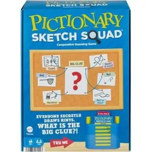 Board Game MATTEL Pictionary — party drawing and guessing game HVG00