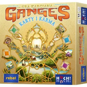 Настольная игра Rebel Ganges — дополнение «Karty i karma» (карты и компоненты)