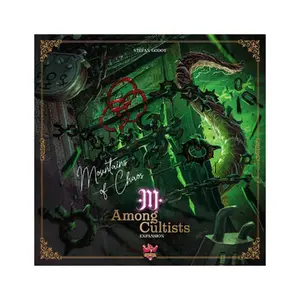 Дополнение для настольной игры Asmodee / Godot Games — Among Cultists: Mountains of Chaos (новая карта, механики, секретные роли)