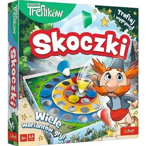 Galda spēle TREFL Rodzina Treflików Skoczki — ģimenes galda spēle, poļu izdevums