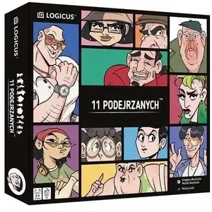 Board Game Luna 11 Podejrzanych — party deduction game, Polish title