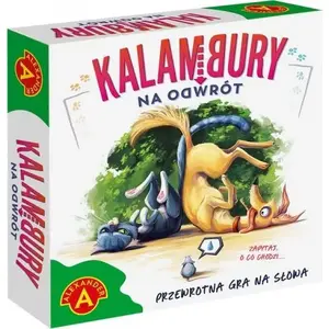 Настольная игра Alexander Kalambury na odwrót — вариант шарад для вечеринок, семейная игра