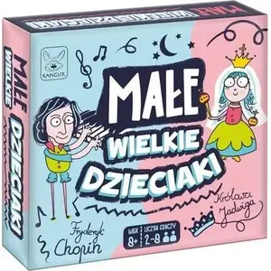 Настольная игра Kangur Małe wielkie dzieciaki от Kangur — семейная игровая версия, польское издание