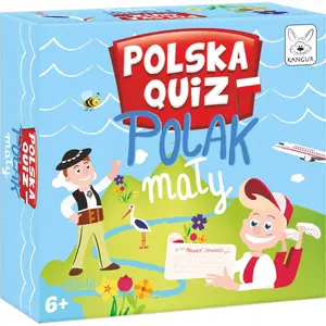 Настольная игра Kangur Quiz: Polak Mały 6+ — образовательная викторина для детей от 6 лет