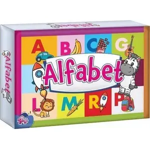 Настольная игра Kangur Alfabet 4+ — обучающая игра с буквами и словами для детей от 4 лет
