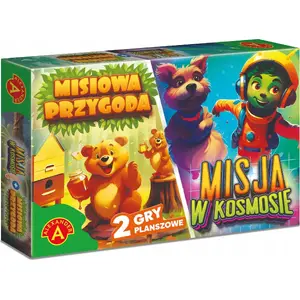 Настольная игра Alexander — Misiowa Przygoda + Misja w kosmosie, семейная настолка