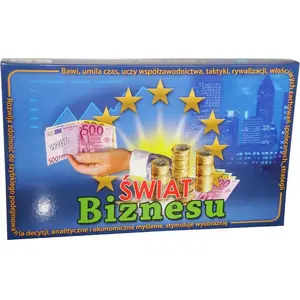 Board game Tegra Świat biznesu – family/business strategy board game by Tegra