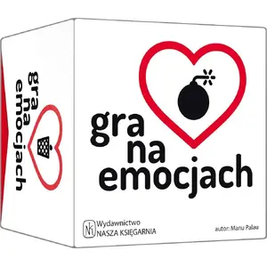 Galda spēle Nasza Księgarnia — Gra na emocjach (ģimenes/ballīšu spēle)