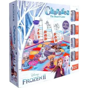 Board game Cartamundi Gra planszowa Frozen 2 Charades, party charades based on Frozen 2