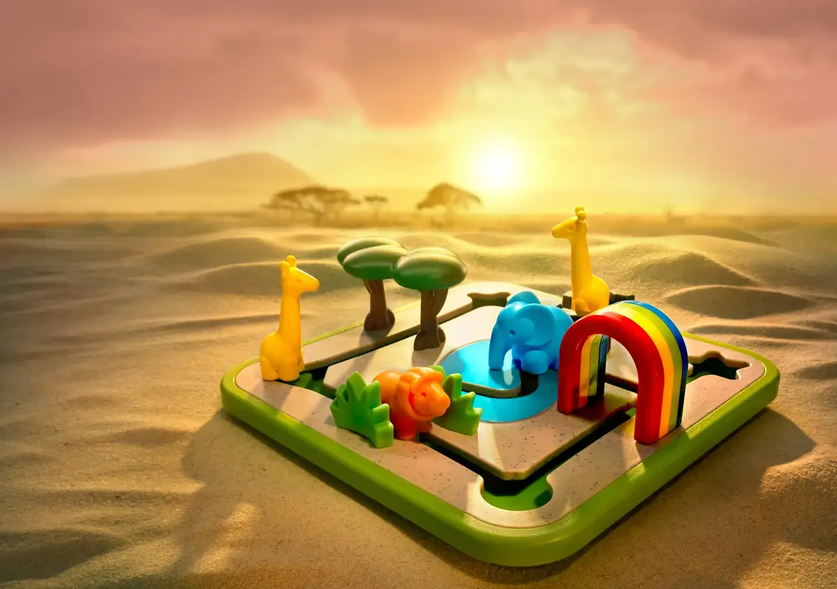 IUVI Games SmartGames Safar Park Jr. — настольная игра Photo 3