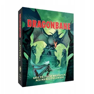 Galda spēle Black Monk Dragonbane: Zestaw podstawowy — pamata komplekts
