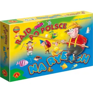 Board game Alexander — Rajd po Polsce / Na rybach (two scenarios), MPN 0239