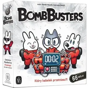 Настольная игра Nasza Księgarnia Bomb Busters — семейная стратегическая игра от nasza księgarnia (MPN 05830)