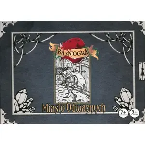 Board game Szkoła Wyobraźni Baśniogra – Miasto Odważnych, tabletop family storytelling game