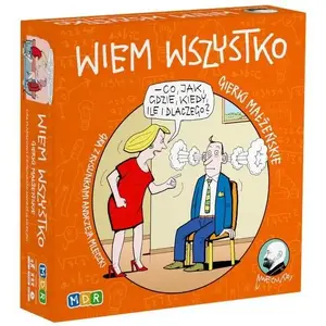 Настольная игра MDR Gra planszowa Gierki małżeńskie: Wiem wszystko — вечеринка, 266327