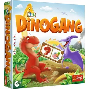 Настольная игра TREFL Gra planszowa Dinozaury DinoGang — семейная настольная игра от TREFL