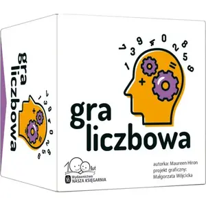 Galda spēle Nasza Księgarnia Gra Liczbowa — skaitļu spēle no nasza księgarnia
