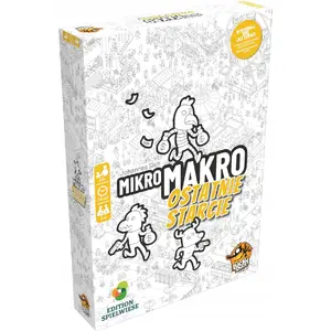 Board game Lucky Duck Games MikroMakro: Ostatnie starcie – cooperative deduction map puzzle