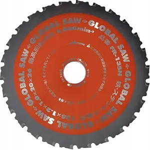 Ripzāģa disks Global 135 x 1,2/1,0 x 20 mm, 26 zobu, CERMET — metāla griešanai
