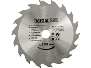 Дисковая пила-циркулярный диск YATO YT-6055, 1 шт.