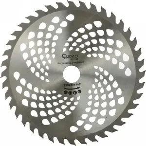 Ripzāģa ripa GEKO G78136 — koka griešanai, Ø250 mm, 30 mm lielums, 40 zobu, ar caurumiem