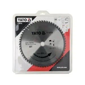 Пильный диск YATO YT-60784, TCT, Ø305 мм, для дерева и пластика, 1 шт