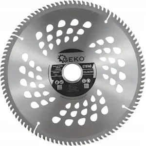 Circular Saw Blade GEKO G78140 for Wood 255×30 mm, 100 Teeth, Perforated