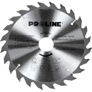 Ripzāģa ripa Proline 84256 — diametrs 250 mm, 1 gab.