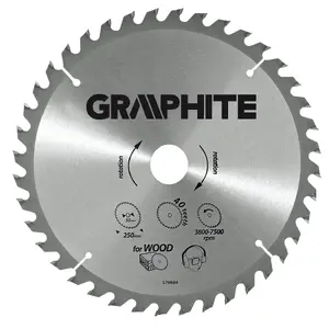 Circular saw blade GRAPHITE 165 x 30 mm, 30 teeth (57H654)