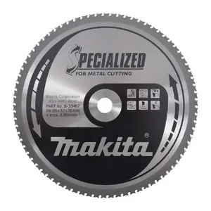 Диск пильный циркулярный Makita B‑33467, Ø305 мм, для металла, посадочный Ø25,4 мм
